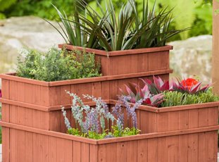 Многоярусные грядки